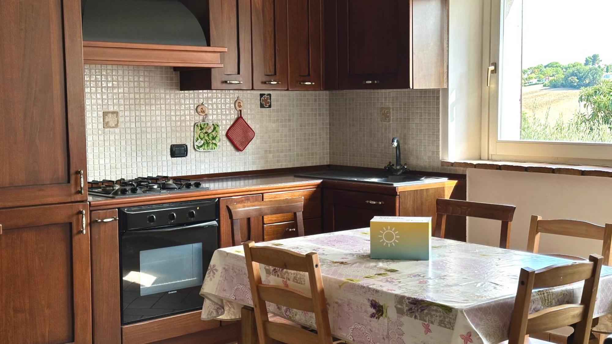 S214 - Sirolo, Trilocale Con Giardino In Zona Tranquilla Apartment Luaran gambar